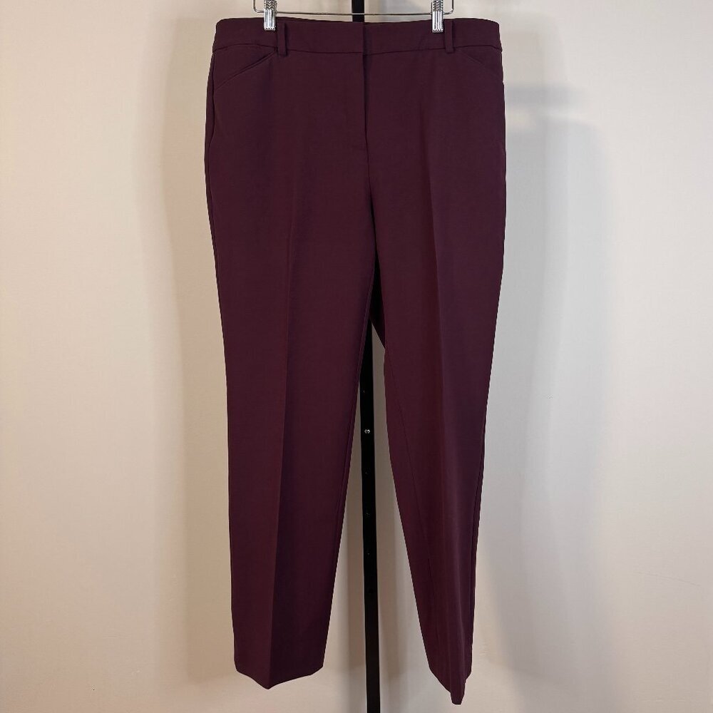 Chico's Purple Trousers Pants & Jumpsuits - Size 14R/2.5R